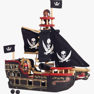 Le Toy Van Barbarossa Piratskib & Karakterer