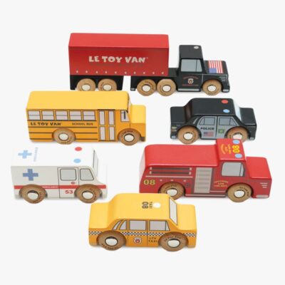 Le Toy Van New York Bilsæt 6 Stk.