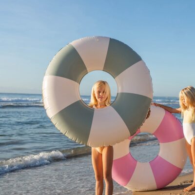 SunnyLife Badering - 105 cm - The Vacay Soft Olive Stripe