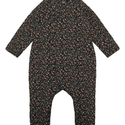 Petit by Sofie Schnoor Heldragt - Fiola - Sort m. Blomster