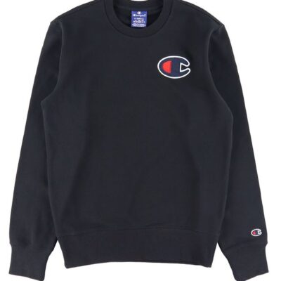 Champion Fashion Sweatshirt - Sort m. Logo