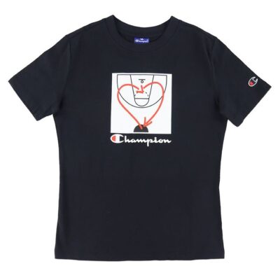 Champion Fashion T-shirt - Sort m. Print