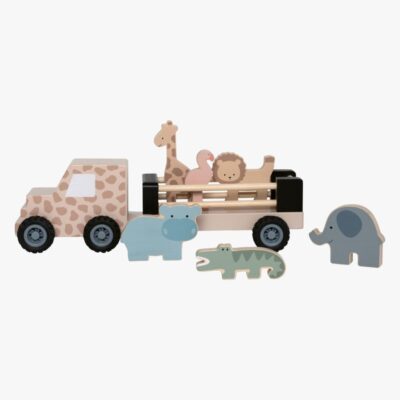 Jabadabado Traktor med Safaridyr