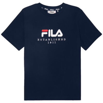 Fila T-shirt - Benna - Black Iris m. Logo