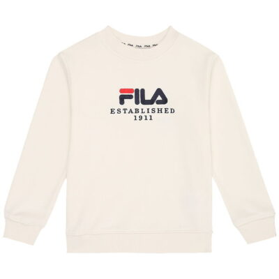Fila Sweatshirt - Benna - Egret m. Logo