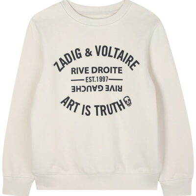 Zadig & Voltaire Sweatshirt - Simba - New Beige m. Print