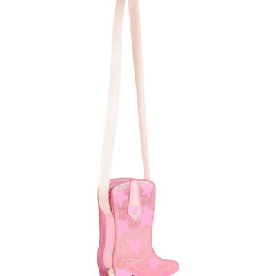 Billieblush Skuldertaske - Cowboystøvle - Pink