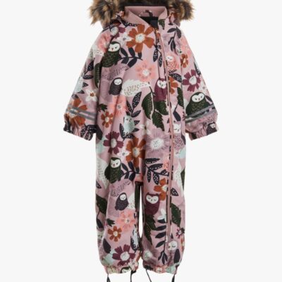 Petite Cherie Atelier Amour Babyflyverdragt, Winterowl Pale Mauve, 80