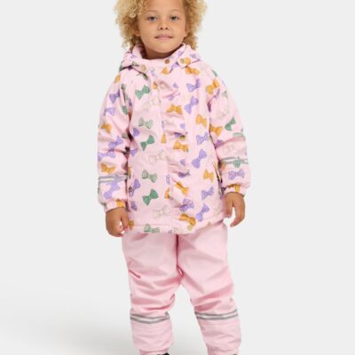 Petite Chérie Atelier Maia Foret Regnsæt, Rosette Minuet Parfait Pink, 98-104, Regntøj børn