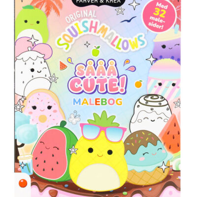 Forlaget Bolden Malebog - Sååå Cute! - Original Squishmallows