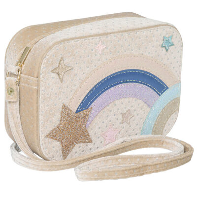 Mimi & Lula - Skuldertaske - Celestial Star Celeste - Beige