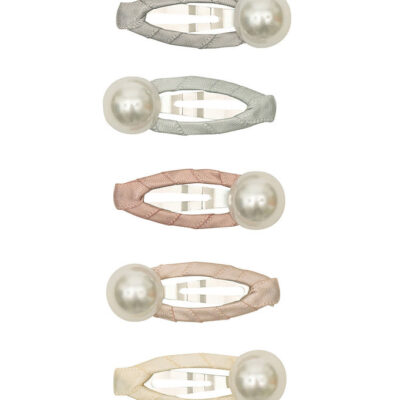 Mimi & Lula Hårspænder - 5-pak - 4 cm - Mini Pearly Enchanted