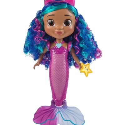 Gabby's Dollhouse Dukke - Sing & Shine Mermaid Gabby Doll - 36 c