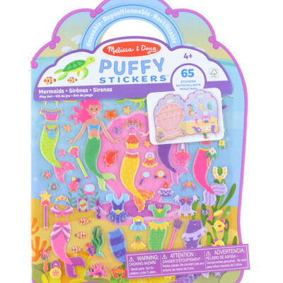 Melissa & Doug - Reusable Puffy Stickers Playset Mermaid