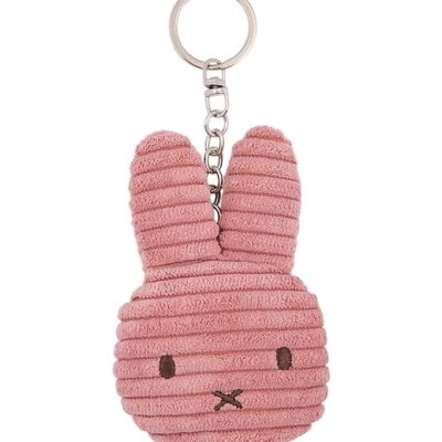Bon Ton Toys Nøglering - 10 cm - Miffy Flat ECO Corduroy - Dusty