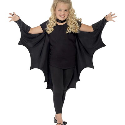 Smiffys Udklædning - Vampire Bat Wings - Sort