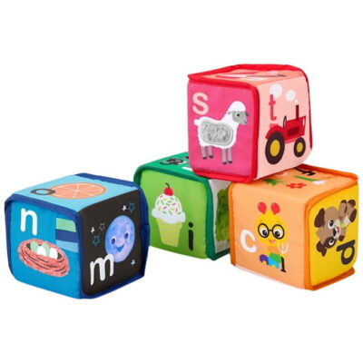 Baby Einstein Aktivitetsklodser - 4 stk. - Alpha Stacks