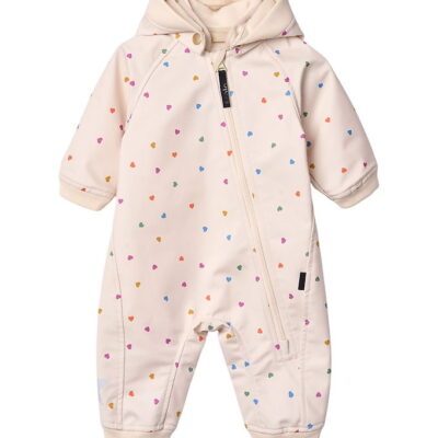 Molo Softshelldragt m. Fleece - Hill - Confetti Rainbow