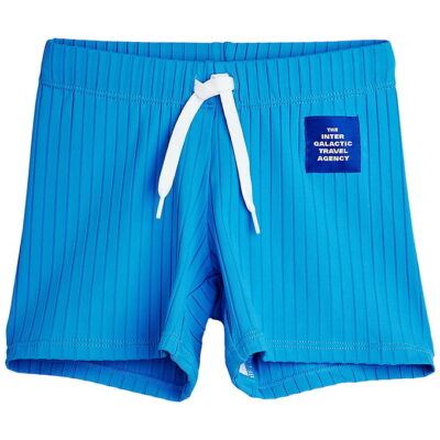 Mini Rodini Badeshorts - UV40+ - Travel Agency - Blå