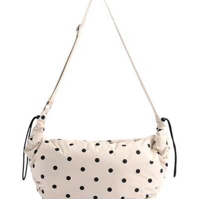 Markberg Skuldertaske - AlpineMBG - Polka Dot/Creme