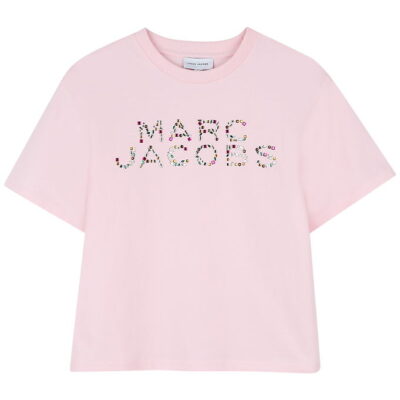 Little Marc Jacobs T-shirt - Rosa m. Similisten