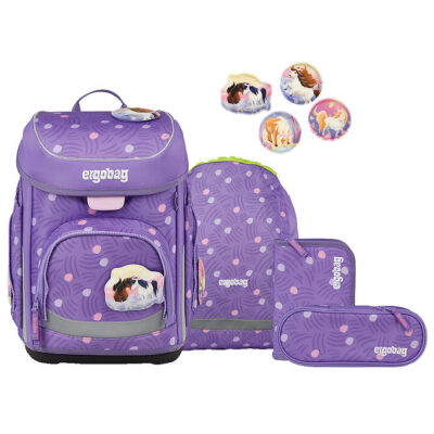 Ergobag Skoletaskesæt - Cubo - Ponybearadise