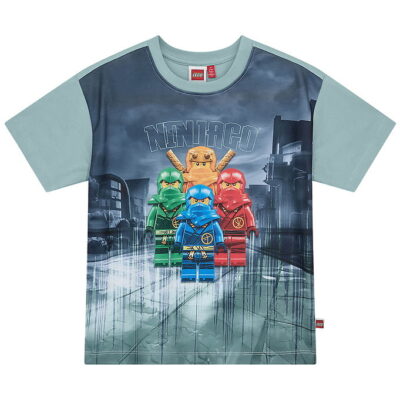 LEGOÂ® Ninjago T-shirt - LWTaj 311 - Turkis