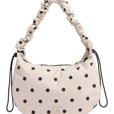Markberg Skuldertaske - GroundMGB - Polka Dot/Creme