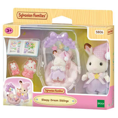Sylvanian Families - Søsken Drømme Sovetid - (5806)