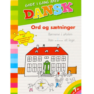 Forlaget Bolden Aktivitetsbog - Godt I Gang Med Dansk - Ord Og S