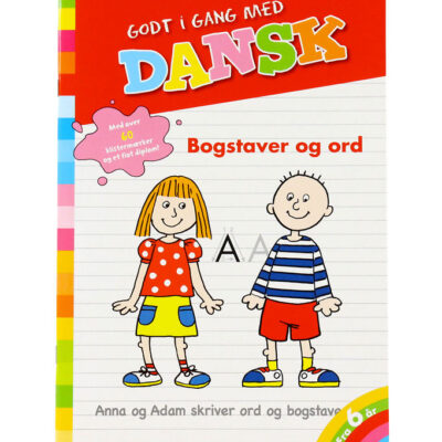 Forlaget Bolden Aktivitetsbog - Godt I Gang Med Dansk - Bogstave