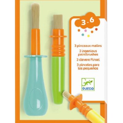 Djeco Malepensler - 3-pak - Plastik