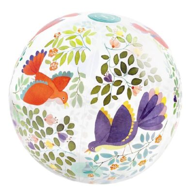Djeco Badebold - 35 cm - Blomster & Fugle