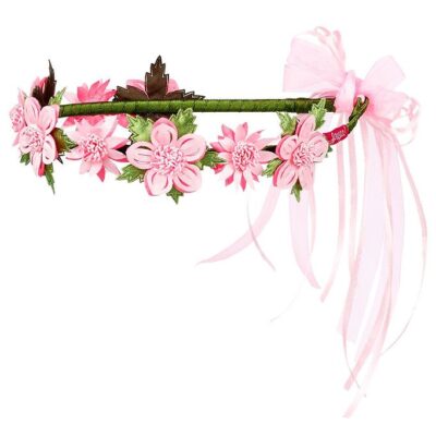 Souza Udklædning - Hårbånd m. Blomster - Nila - Rosa