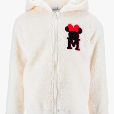 Disney Minnie Mouse Zip Hoodie, Off-White, 128-134