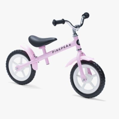 Pinepeak Komfort Løbecykel 12 tommer, Lyserød