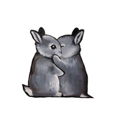 Citatplakat Plakat - A3 - Sweet Bunnies