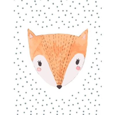 Citatplakat Plakat - A3 - Childish Fox