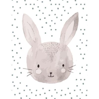 Citatplakat Plakat - A3 - Childish Rabbit
