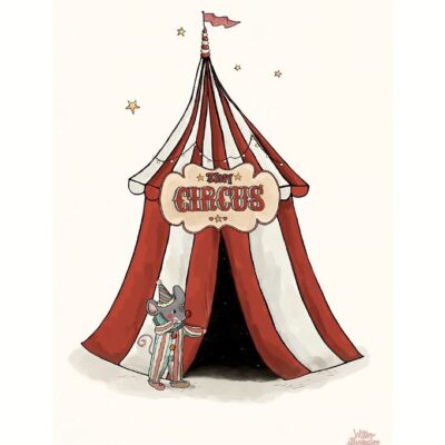 Citatplakat Plakat - B2 - Tiny Circus
