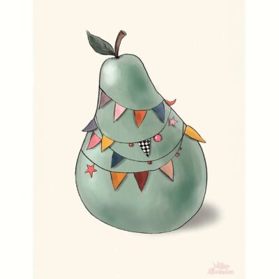 Citatplakat Plakat - B2 - Pretty Pear