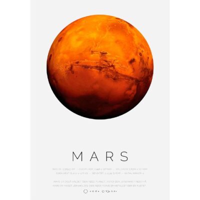 Citatplakat Plakat - B2 - Mars