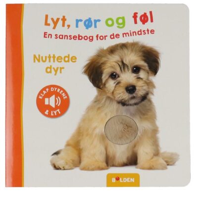 Bog - Lyt, rør og føl: Nuttede dyr - Fra 1 år