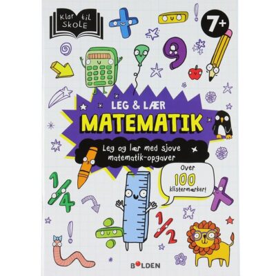 Forlaget Bolden Aktivitetsbog - Leg og Lær: Matematik - Dansk