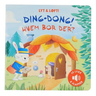 Forlaget Bolden Bog m. Lyd - Ding-Dong! Hvem Bor Her? - Dansk