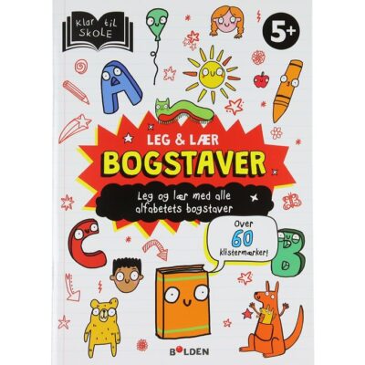 Forlaget Bolden Aktivitetsbog - Leg og Lær: Bogstaver - Dansk