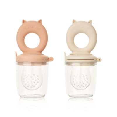 Liewood Miranda Smagesutter - 2-pak - Cat - Tuscany Rose/Apple Blossom