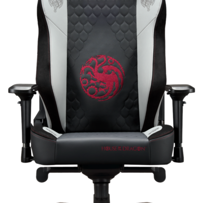 Apollon Collector / House Of The Dragon Black seat + grey/red