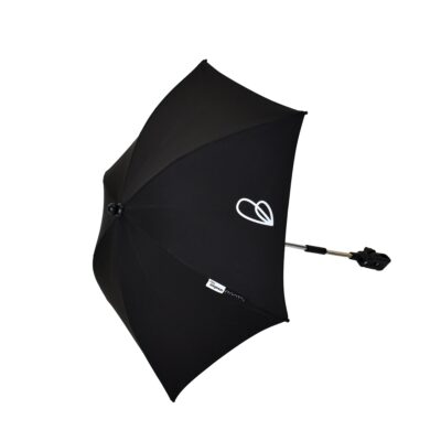 Asalvo - Parasol UV 50+ - Sort - 50 cm x 72 cm x 20 cm