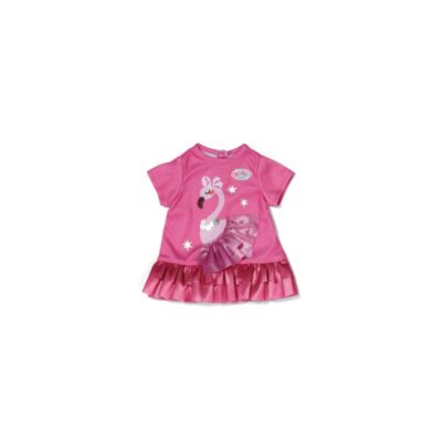 BABY born - Kjole med Flamingo 43 cm